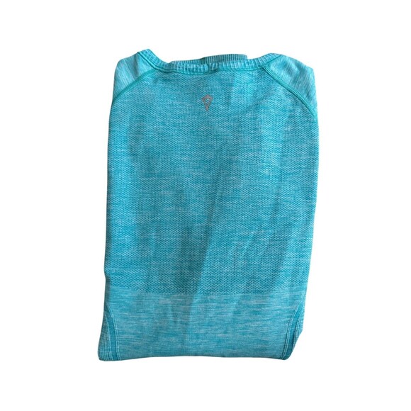 Ivivva Fly Tech‎ Long Sleeve Top Teal Thumb holes Sporty Athleisure Size Large - Picture 4 of 6